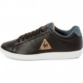 Le Coq Sportif Courtcraft Lea Marron Chaussures Homme Promotions